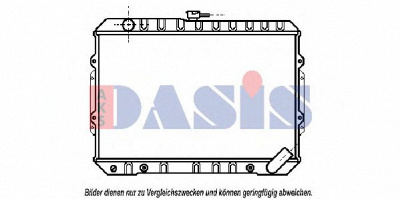 AKS DASIS 140820n -  Радиатор, охлаждение двигателя